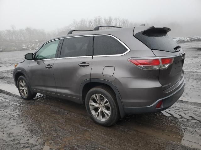 2015 Toyota Highlander LE