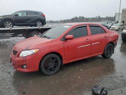 Salvage cars for sale at Fredericksburg, VA auction: 2010 Toyota Corolla Base