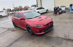 Mitsubishi salvage cars for sale: 2008 Mitsubishi Lancer Evolution MR