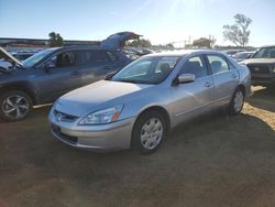 Salvage cars for sale at American Canyon, CA auction: 2003 Honda Accord LX