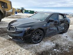 Salvage cars for sale at Brighton, CO auction: 2018 Acura TLX TECH+A