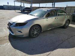 Salvage cars for sale at Anthony, TX auction: 2016 Lexus ES 350