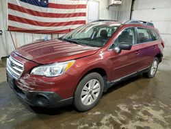 Salvage cars for sale from Copart Lyman, ME: 2017 Subaru Outback 2.5I