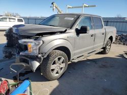 Salvage cars for sale at Kansas City, KS auction: 2018 Ford F150 Supercrew