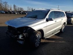 Salvage cars for sale at Portland, OR auction: 2017 Mercedes-Benz GLS 450 4matic