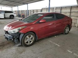 Salvage cars for sale at Anthony, TX auction: 2014 Hyundai Elantra SE