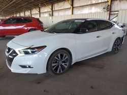 Salvage cars for sale at Phoenix, AZ auction: 2016 Nissan Maxima 3.5S