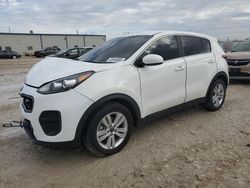 Salvage cars for sale at Haslet, TX auction: 2018 KIA Sportage LX