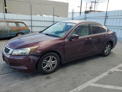 Carros salvage a la venta en subasta: 2009 Honda Accord LXP