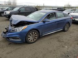 Salvage cars for sale from Copart Arlington, WA: 2017 Hyundai Sonata Sport