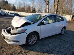 Salvage cars for sale at Portland, OR auction: 2010 Honda Insight EX