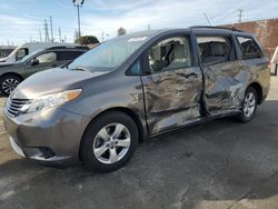 Toyota Sienna le Vehiculos salvage en venta: 2014 Toyota Sienna LE