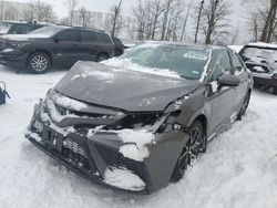 Salvage cars for sale from Copart Central Square, NY: 2021 Toyota Camry SE