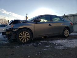 Nissan Vehiculos salvage en venta: 2019 Nissan Sentra S