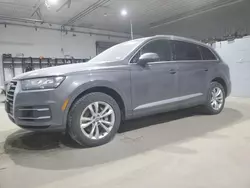 Audi salvage cars for sale: 2018 Audi Q7 Premium Plus