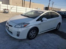 Salvage cars for sale at Sun Valley, CA auction: 2011 Toyota Prius