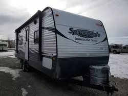 Salvage trucks for sale at Billings, MT auction: 2016 Keystone Challenger Springdale