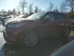 2021 Toyota Highlander Hybrid Platinum en venta en Waldorf, MD