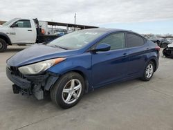 Salvage cars for sale at Grand Prairie, TX auction: 2015 Hyundai Elantra SE