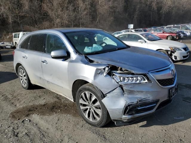 2016 Acura MDX Technology