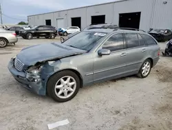 Salvage cars for sale at Jacksonville, FL auction: 2004 Mercedes-Benz C 240 Sportwagon