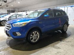 Salvage cars for sale at Candia, NH auction: 2017 Ford Escape SE