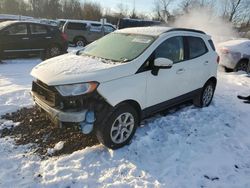 Salvage cars for sale at Chalfont, PA auction: 2019 Ford Ecosport SE