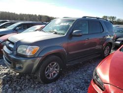 Salvage cars for sale at Cartersville, GA auction: 2005 Toyota Sequoia Limited