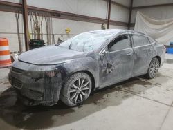 Salvage cars for sale at Leroy, NY auction: 2017 Chevrolet Malibu LT