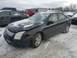 Salvage cars for sale at Wayland, MI auction: 2007 Ford Fusion SE