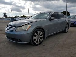 Vehiculos salvage en venta de Copart Miami, FL: 2007 Infiniti M35 Base