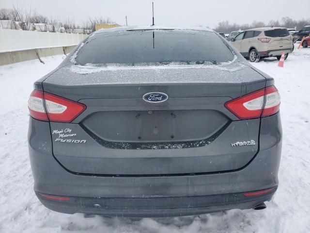 2016 Ford Fusion S Hybrid