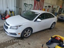 Salvage cars for sale from Copart Mcfarland, WI: 2015 Chevrolet Cruze LT