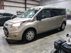 Ford Transit salvage cars for sale: 2015 Ford Transit Connect XLT