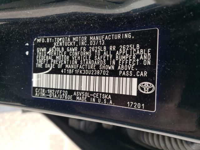 2013 Toyota Camry L