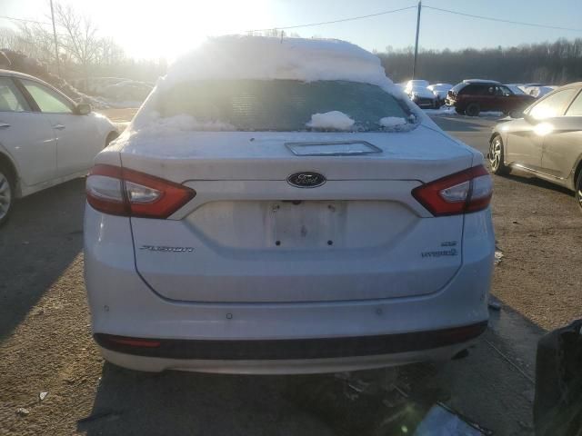 2016 Ford Fusion SE Hybrid