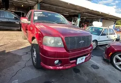 Salvage trucks for sale at Rancho Cucamonga, CA auction: 2008 Ford F150