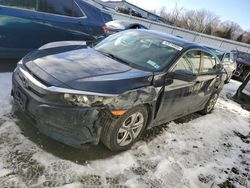 Salvage cars for sale from Copart Albany, NY: 2016 Honda Civic LX