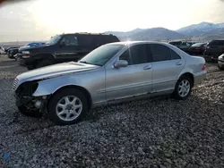 Salvage cars for sale at Magna, UT auction: 2002 Mercedes-Benz S 430