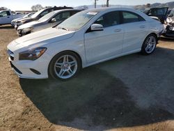 Salvage cars for sale at San Martin, CA auction: 2018 Mercedes-Benz CLA 250