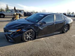 Salvage cars for sale at Rancho Cucamonga, CA auction: 2024 Toyota Camry SE Night Shade