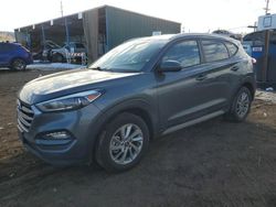 Salvage cars for sale at Colorado Springs, CO auction: 2017 Hyundai Tucson Limited