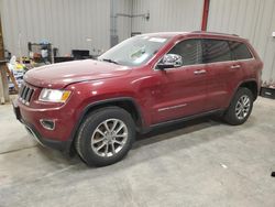 Jeep salvage cars for sale: 2015 Jeep Grand Cherokee Limited