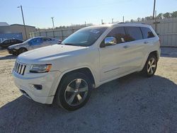 Salvage cars for sale at Ellenwood, GA auction: 2015 Jeep Grand Cherokee Overland