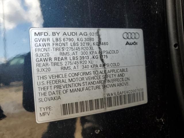 2012 Audi Q7 Premium Plus