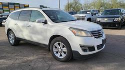 Chevrolet salvage cars for sale: 2013 Chevrolet Traverse LT