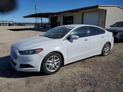 2016 Ford Fusion SE en venta en Temple, TX