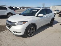 Salvage cars for sale at Kansas City, KS auction: 2018 Honda HR-V EXL