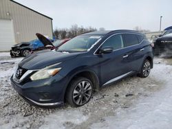 Nissan salvage cars for sale: 2015 Nissan Murano S