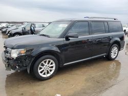 Salvage cars for sale at Grand Prairie, TX auction: 2013 Ford Flex SE